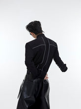 ArguE CulturE Reflective Stripe High - neck Thermal Base Layer Shirt - COPPING THREADS - ArguE CulturE